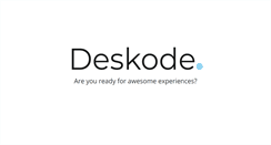 Desktop Screenshot of deskode.com